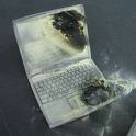 fried laptop